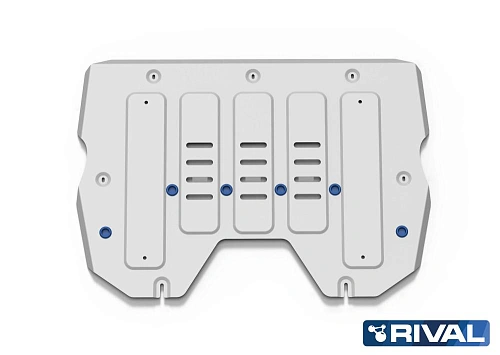 Защита двигателя и КПП Бид Сонг Плюс 2023-/ с АКПП, алюминиевая, Ривал