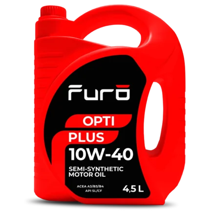 Моторное масло Furo OPTI PLUS 10W-40 полусинтетическое 4.5 л 10W40FR009