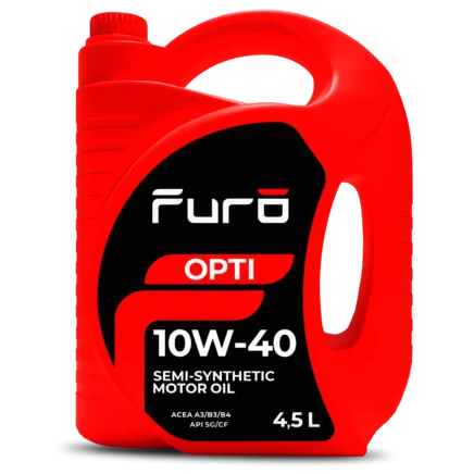 Моторное масло Furo OPTI 10W-40 полусинтетическое 4.5 л 10W40FR013