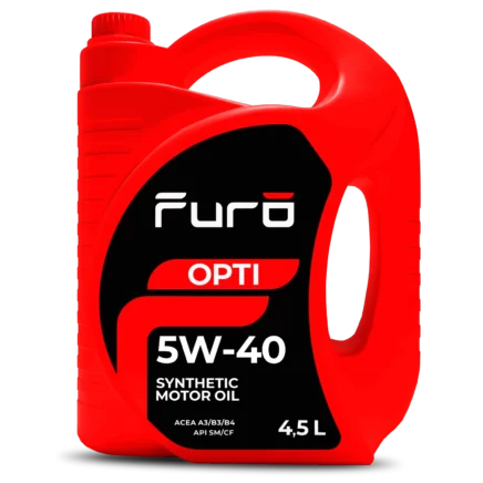 Моторное масло Furo OPTI 5W-40 синтетическое 4.5 л 5W40FR005