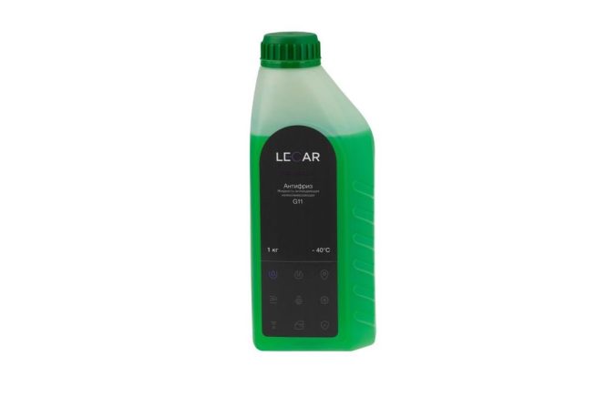 Антифриз  G11 (зеленый), 1 кг, канистра LECAR