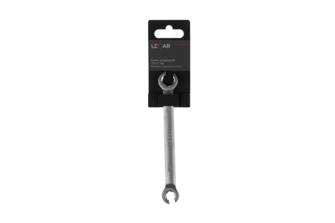 Ключ разрезной 10х12 мм (углеродистая сталь) LECAR