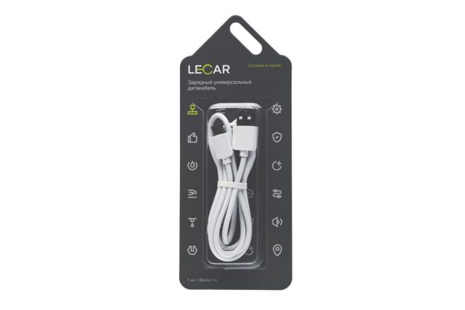 Зарядный универсальный датакабель USB Type-C LECAR