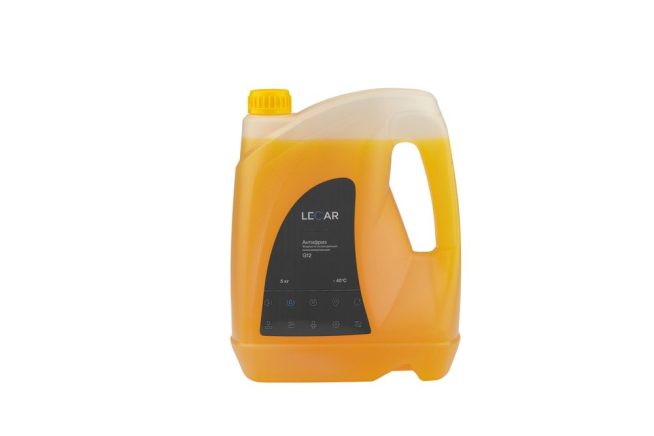 Антифриз  G12 (желтый), 5 кг, канистра LECAR