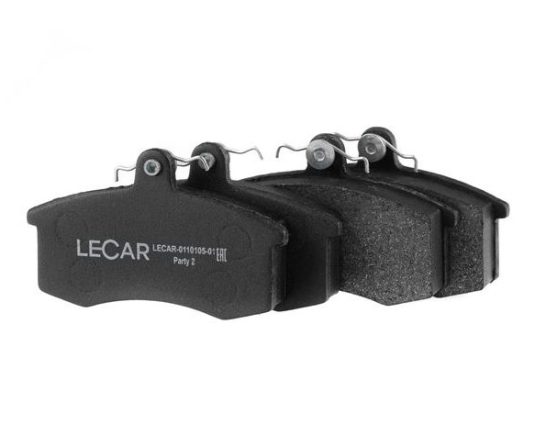 Комплект передних тормозных колодок (все переднеприводные автомобили LADA) LECAR