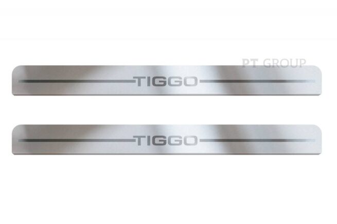 Накладки в проем дверей (4 шт) (НПС) Chery Tiggo 4 2021-